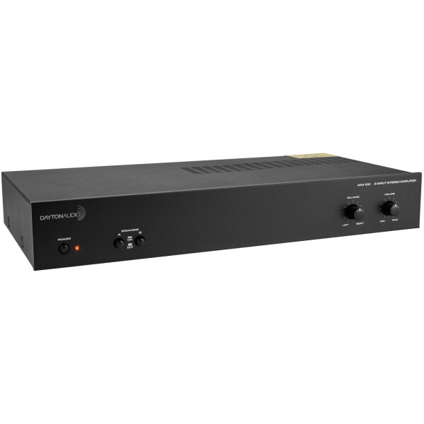 Main product image for Dayton Audio APA100 2-Input Stereo Amplifier 60 WPC 300-590